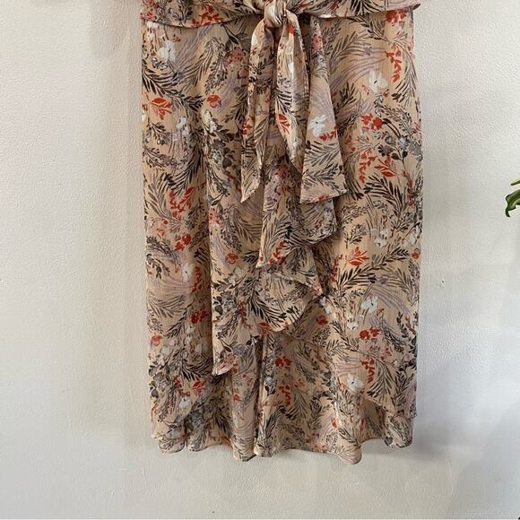 Forest Lily | Knot Waist High/Low Hem Dress Size 4 - Picture 10 of 15